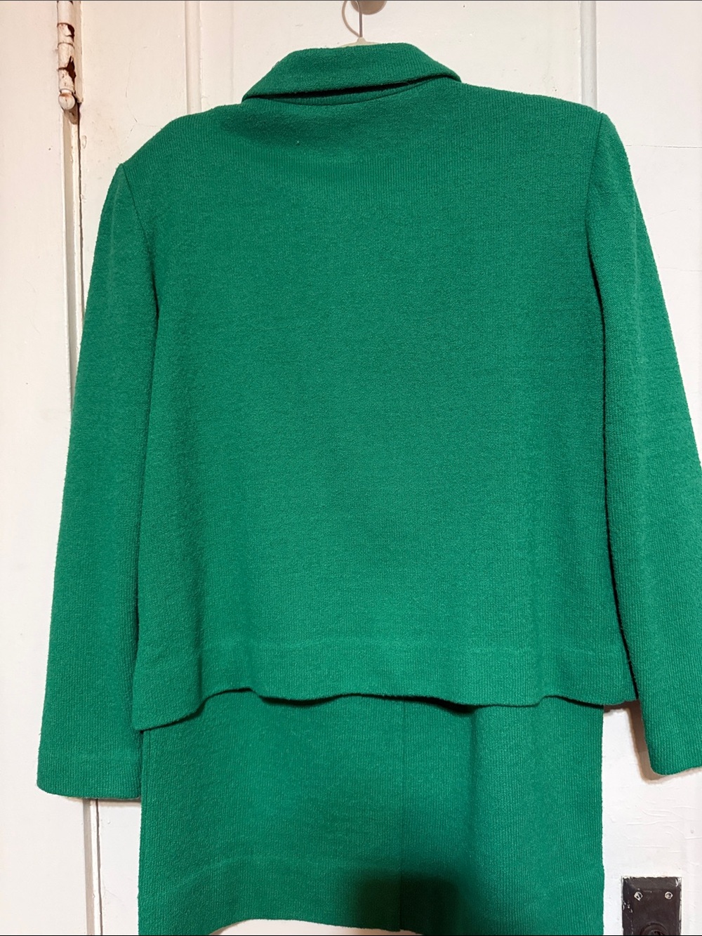 Green Women's Button-Front Jacket - Picture 4 of 5